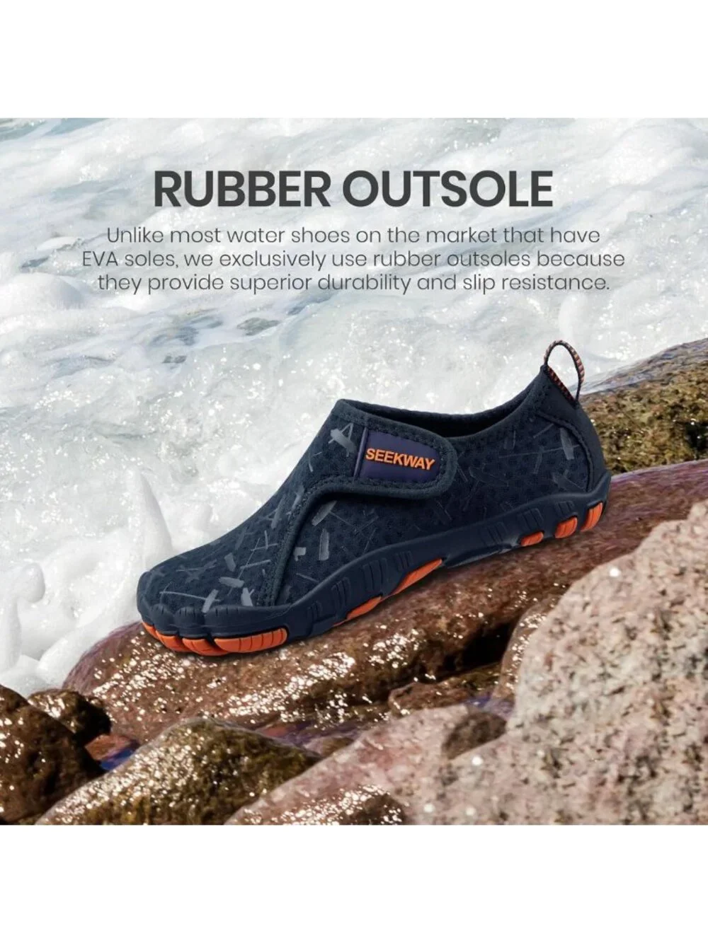 Kids' Quick-Dry Barefoot Water Shoes - Non-Slip, Wide Toe Box for Beach, Swim